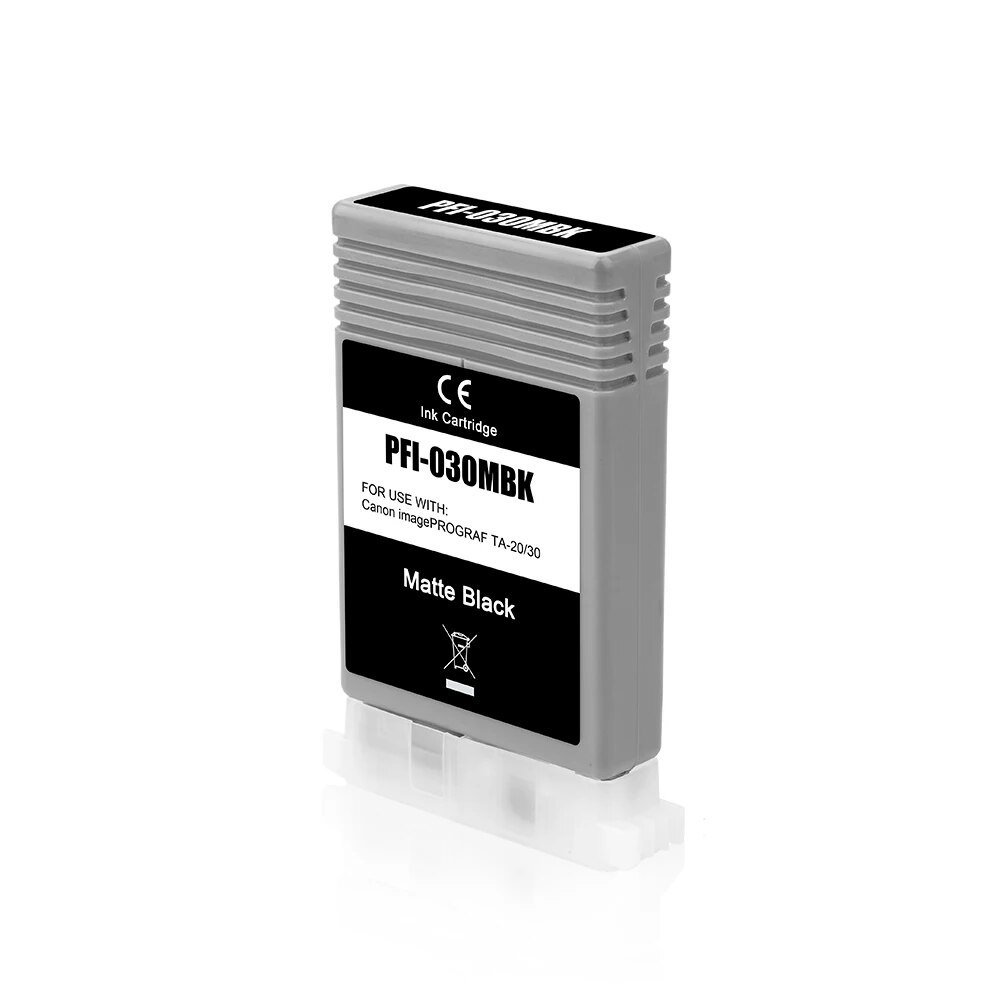 Tinteiro compativel Canon PFI030 preto mate (3488C001)