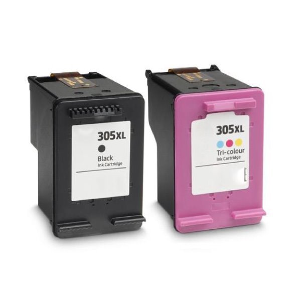 Pack 2 Tinteiros compatíveis Hp 305XL