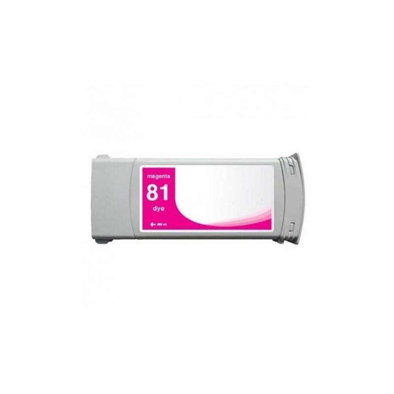 Tinteiro compatível Hp 81 magenta c4932a