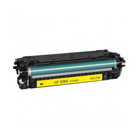 Toner compatível Hp 508X / Canon 040H amarelo (CF362X)