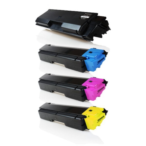 Pack 4 Toners compatíveis kyocera TK590