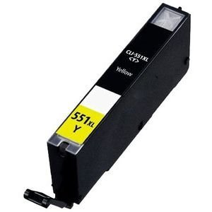 Tinteiro compatível Canon cli551 xl amarelo (CLI-551xl Y)