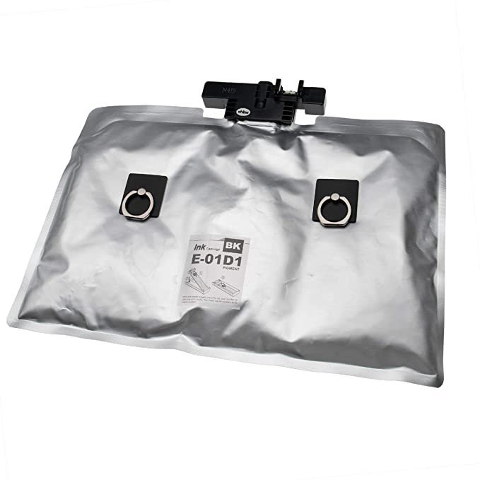 Tinteiro compatível Epson t01d1 / t01c1 preto tinta pigmentada (c13t01d100 / c13t01c100)