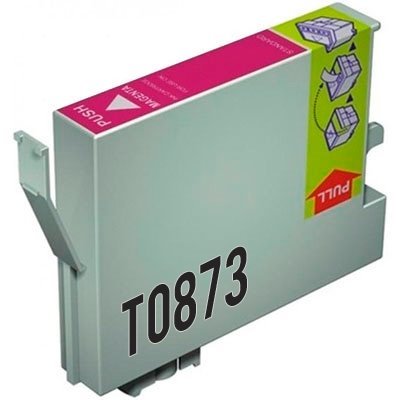 Tinteiro compatível Epson t0873 magenta c13t08734010