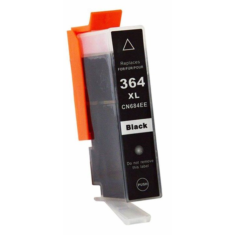 Tinteiro compatível Hp 364xl preto (CN684EE / CB316EE)