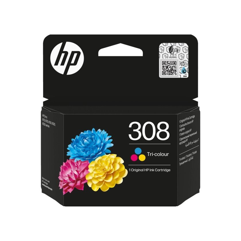 Tinteiro original hp 308 cores - 7fp2ue