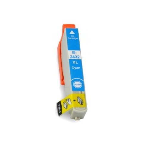Tinteiro compatível Epson T2432 24xl ciano (C13T24324010/C13T24224010)