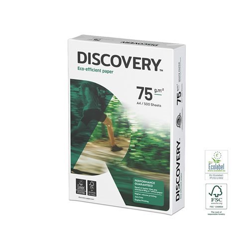 Resma Papel A4 Discovery 500 Folhas 75gr