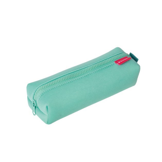 Estojo escolar Enri Neopreno - Verde água