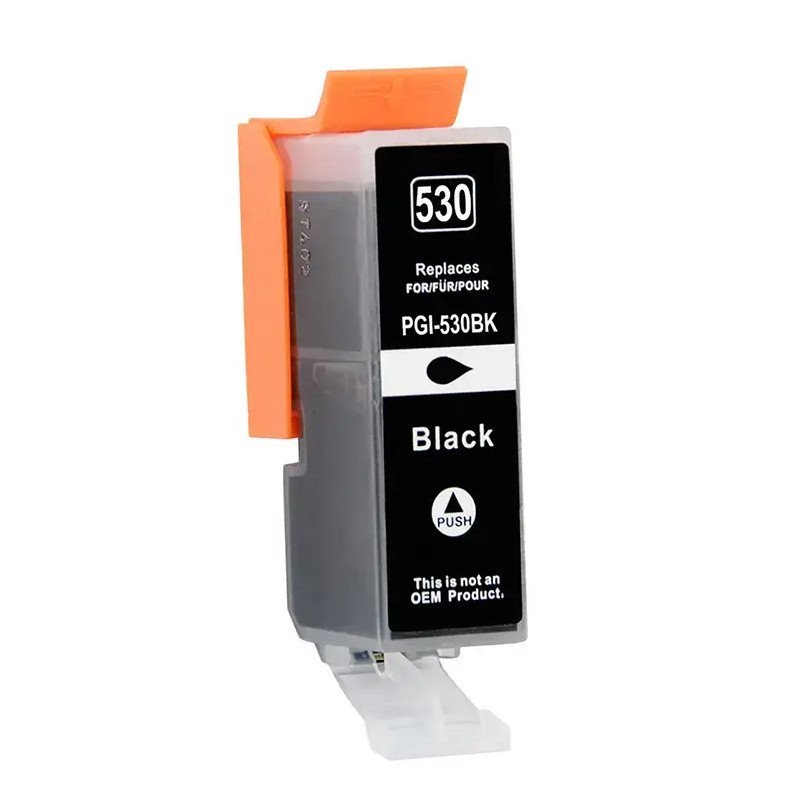 Tinteiro compatível Canon PGI530 preto (6117C001 / PGI530PGBK)