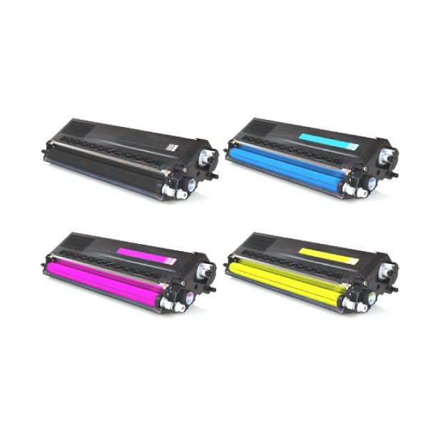 Pack 4 toners compatíveis Brother TN320 / TN325 / TN321 / TN326 / TN329