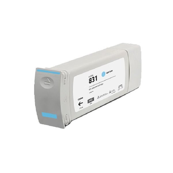 Tinteiro compativel HP 831C ciano claro (CZ698A)