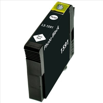 Tinteiro compatível Epson t1591 preto photo tinta pigmentada c13t15914010