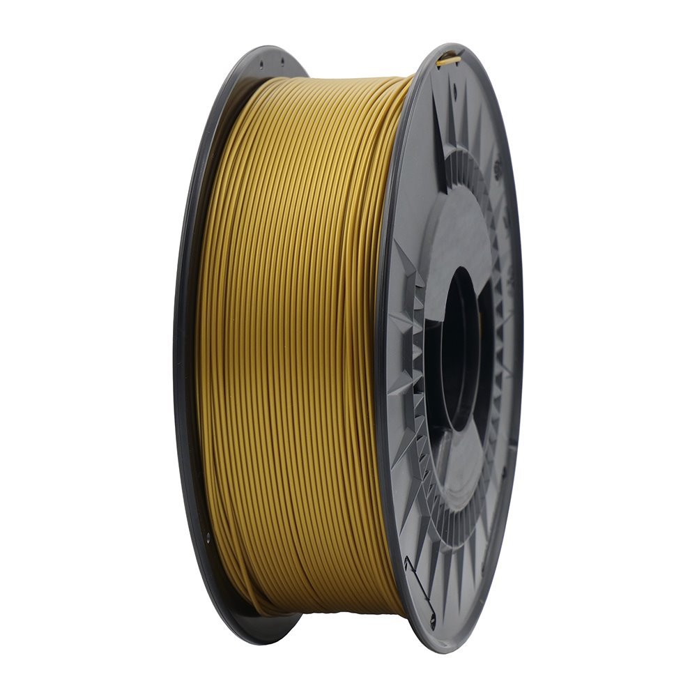 Filamento de impressão 3D PLA HD 1.75mm bobina 1kg - ouro