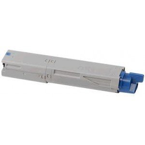 Toner compatível Oki C3520 MFP, C3530 MFP, MC 350, MC 360 ciano (43459323)