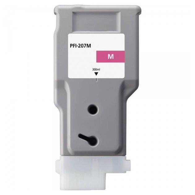 Tinteiro compatível canon pfi207 magenta - pfi207m / 8791b001