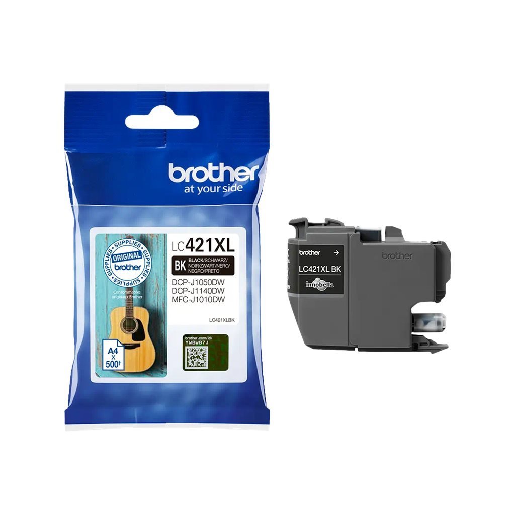 Tinteiro original Brother LC421XL Preto (LC421XLBK)