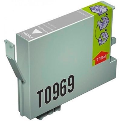 Tinteiro compatível Epson t0969 cinza claro tinta pigmentada c13t09694010