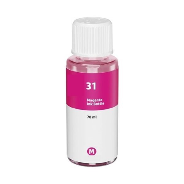 Tinta compatível Hp 31 magenta 1vu27ae
