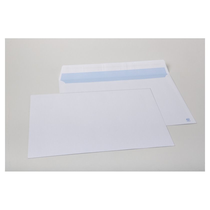 Envelopes B5 Sam 190x250mm - branco offset / papel 90g / autoadesivo / 250un