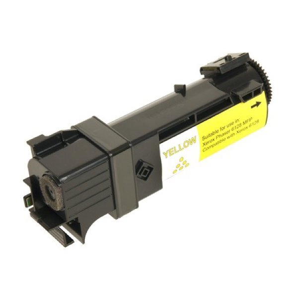Toner compatível xerox phaser 6128 amarelo 106r01454