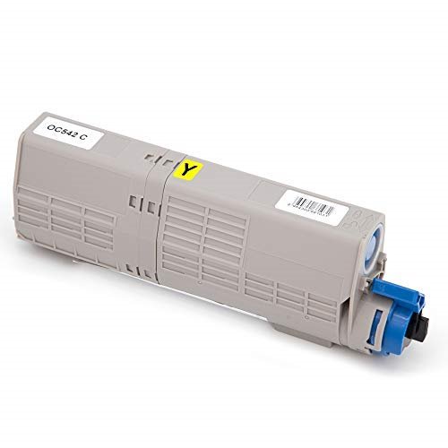 Toner compatível OKI C532DN / C542DN / MC573DN / MC563DN Amarelo (46490605 / 46490401)