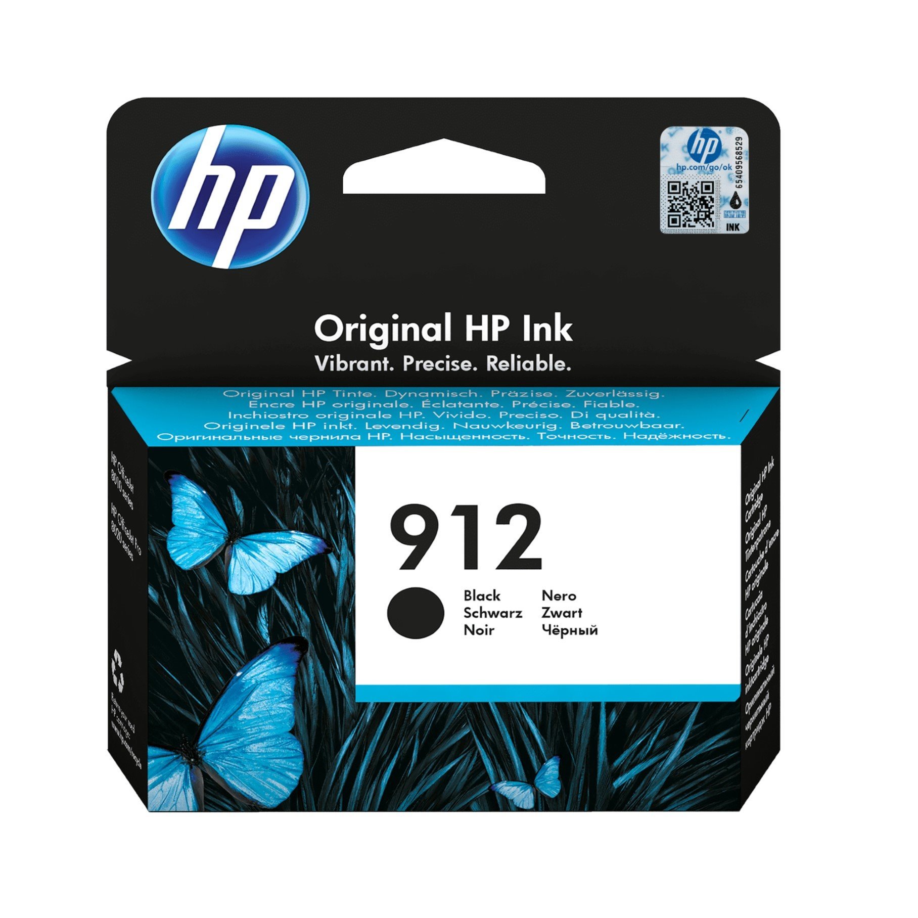 Tinteiro original Hp 912 preto (3YL80AE)