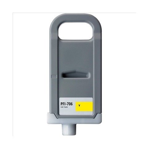 Tinteiro compativel Canon pfi706 amarelo (6684B001)