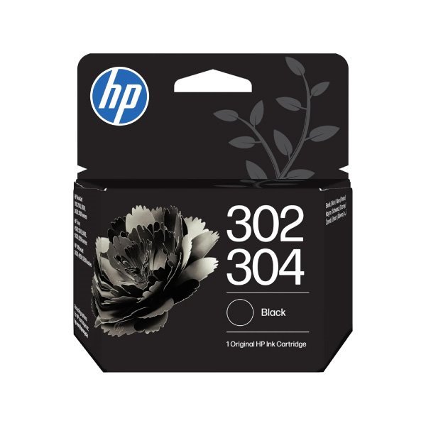 Tinteiro original hp 302 / 304 preto - b7rt7ae / f6u66ae / n9k06ae