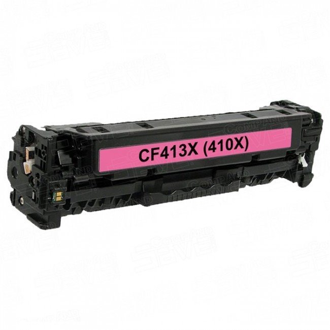 Toner compatível Hp cf413x magenta 410x
