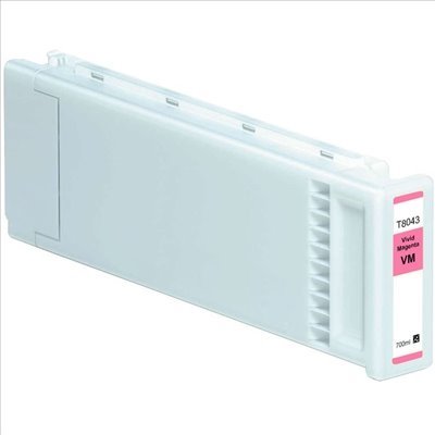 Tinteiro compatível Epson t8043 / t8243 magenta tinta pigmentada c13t804300 / c13t824300