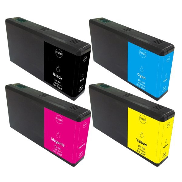 Pack 4 tinteiros compatíveis Epson T7551-T7554