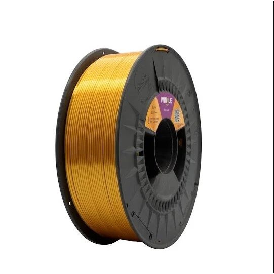 Filamento de impressão 3D PLA GLITTER 1.75mm bobina 1kg - ouro
