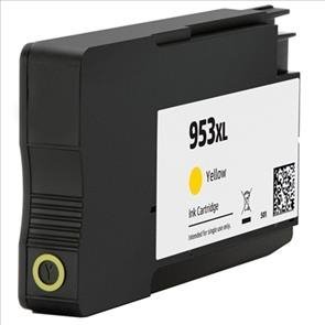 Tinteiro compatível Hp 953xl Amarelo (F6U18AE / F6U14AE) - Chip anti atualizações