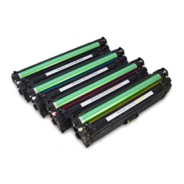 Pack 4 toners compatíveis Hp 650a