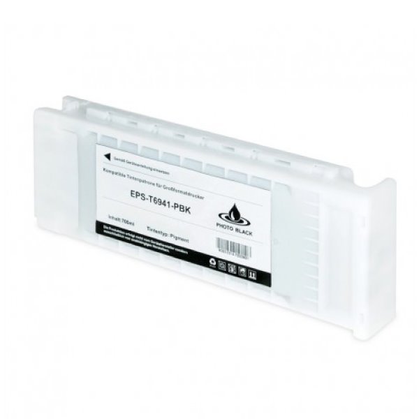 Tinteiro compatível Epson t6941 / t6921 / t6931 preto photo tinta pigmentada