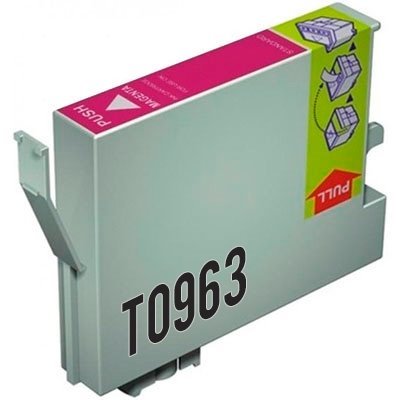 Tinteiro compatível Epson t0963 magenta tinta pigmentada c13t09634010