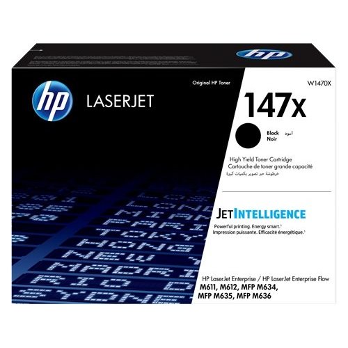 Toner original HP 147X preto (W1470X)