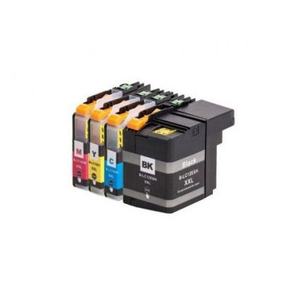 Pack 4 Tinteiros compatíveis Brother LC12E