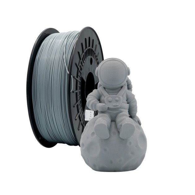 Filamento de impressão 3D PLA TOUGH 1.75mm bobina 1kg - cinza