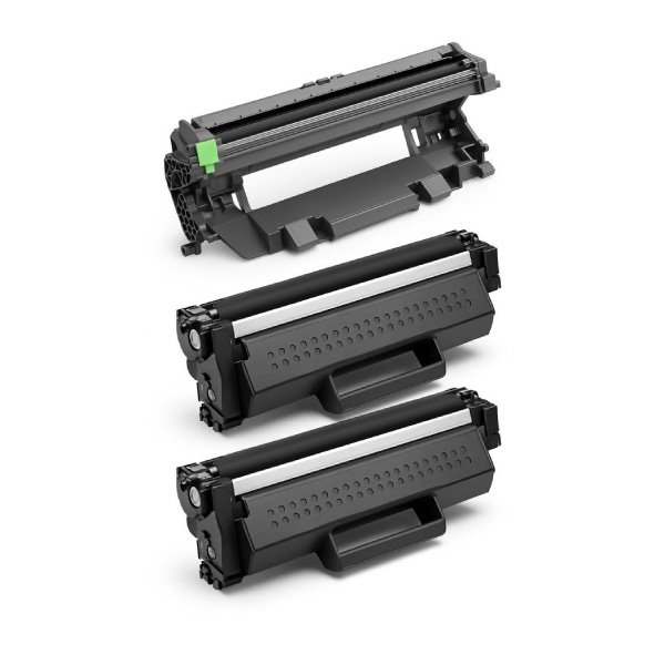 Pack 1 Tambor DR1150 e 2 Toners TN1150 compatíveis Brother
