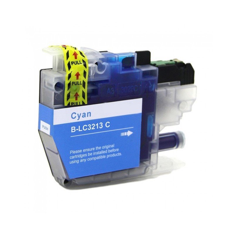 Tinteiro compatível Brother LC3213 / LC3211 ciano (LC3213C)
