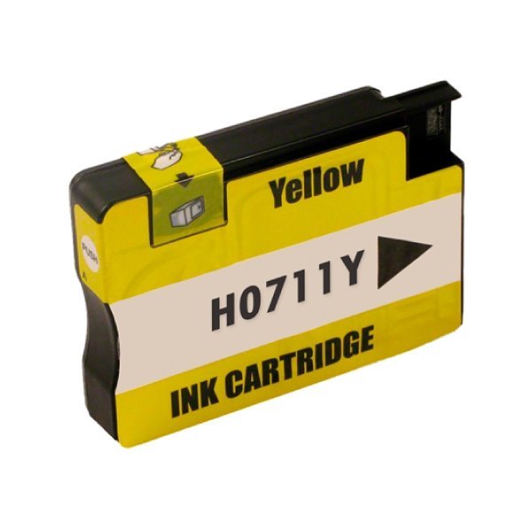 Tinteiro compatível Hp 711 amarelo (CZ132A)
