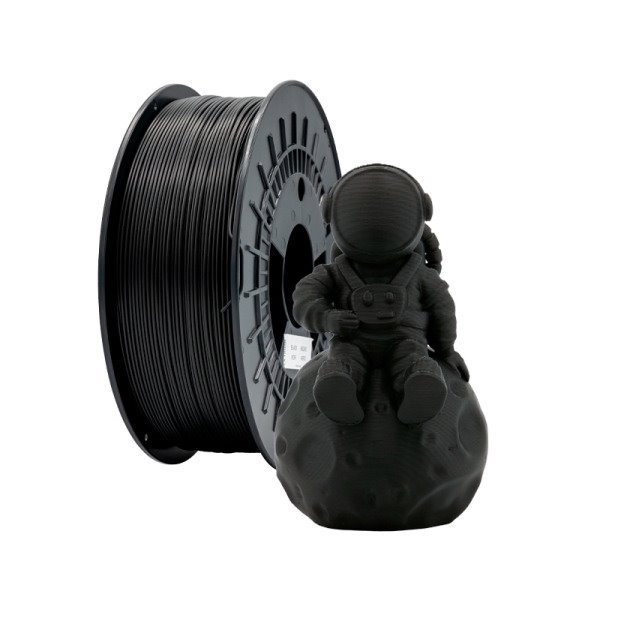 Filamento de impressão 3D PLA TOUGH 1.75mm bobina 1kg - preto