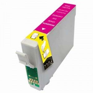Tinteiro compatível Epson t0613 magenta (c13t061340)