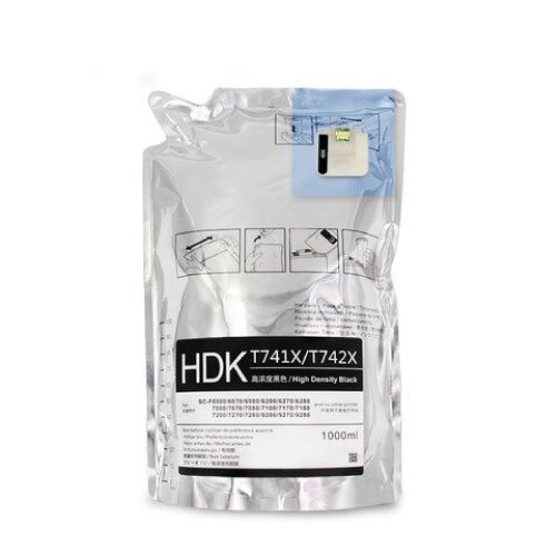 Tinta de sublimação compatível Epson T741X preto alta densidade (c13t741x00)