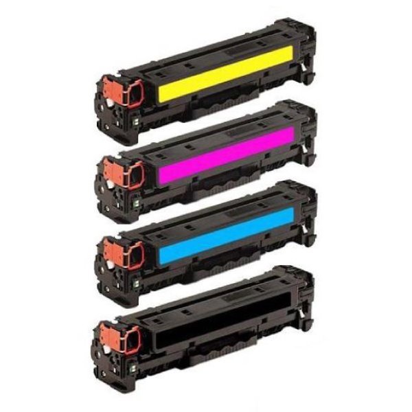 Pack 4 toners compatíveis Hp 826a