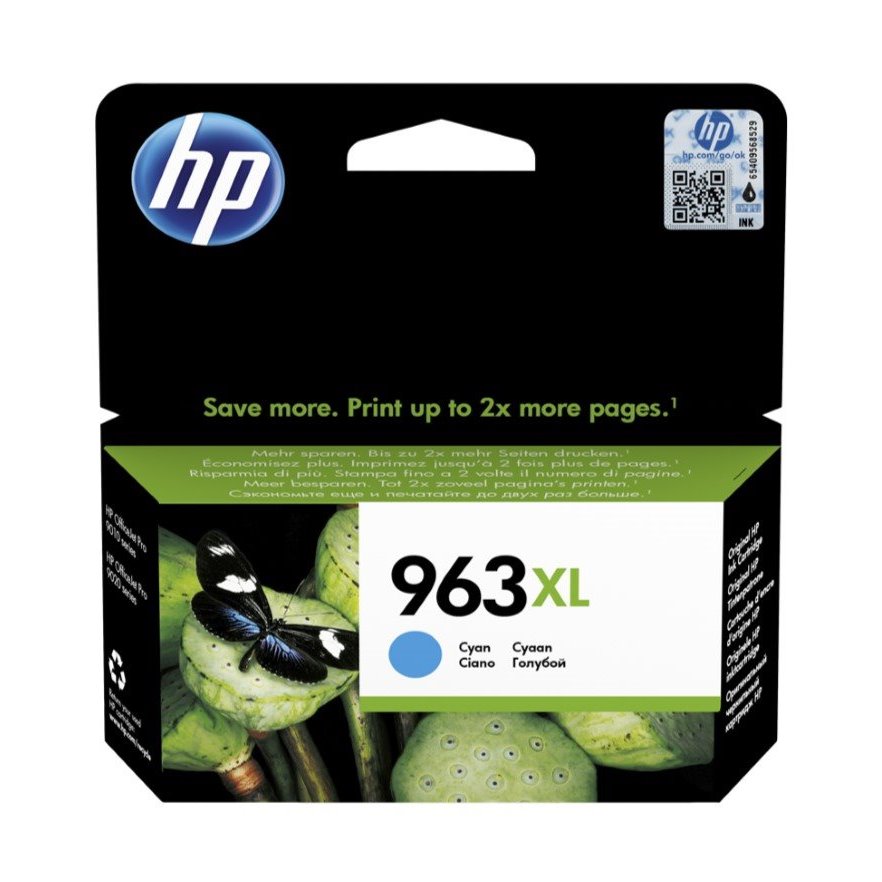 Tinteiro original Hp 963XL ciano (3JA27AE)