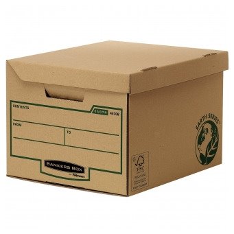 Pack 10 Contentores de Arquivo Fellowes Bankers Box Earth Series Maxi