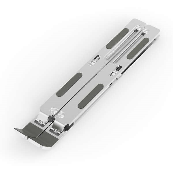 Suporte de mesa ajustável para laptop / tablet Aisens - prateado